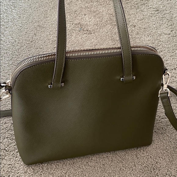 Kate Spade Forest Green Satchel - Picture 3 of 6